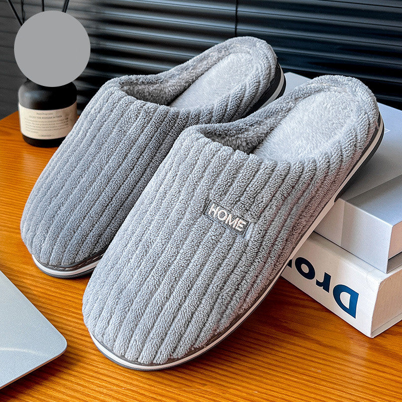 Cozy Winter Cotton Slippers – Warm, Non-Slip Comfort for Home