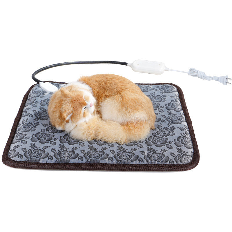 Cozy Electric Pet Heating Pad – Safe, Waterproof Winter Comfort Mat