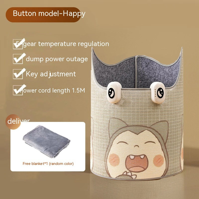 Energy-Saving Under-Desk Heater – Compact, Quiet & Efficient