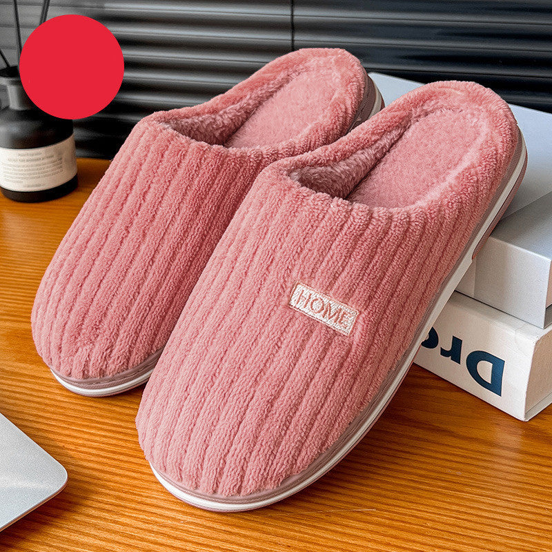 Cozy Winter Cotton Slippers – Warm, Non-Slip Comfort for Home