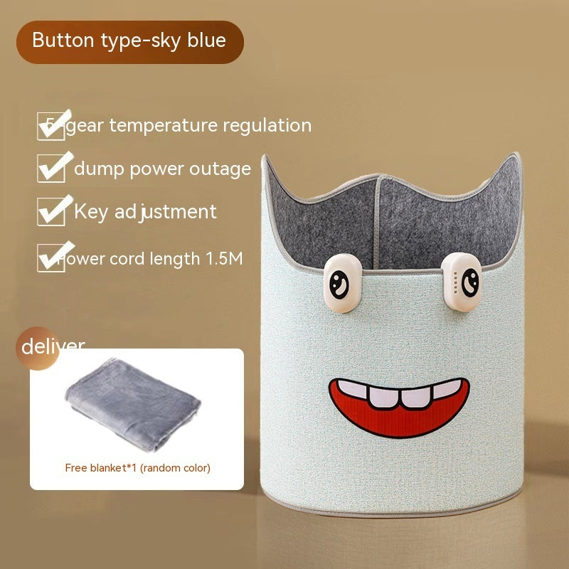 Energy-Saving Under-Desk Heater – Compact, Quiet & Efficient