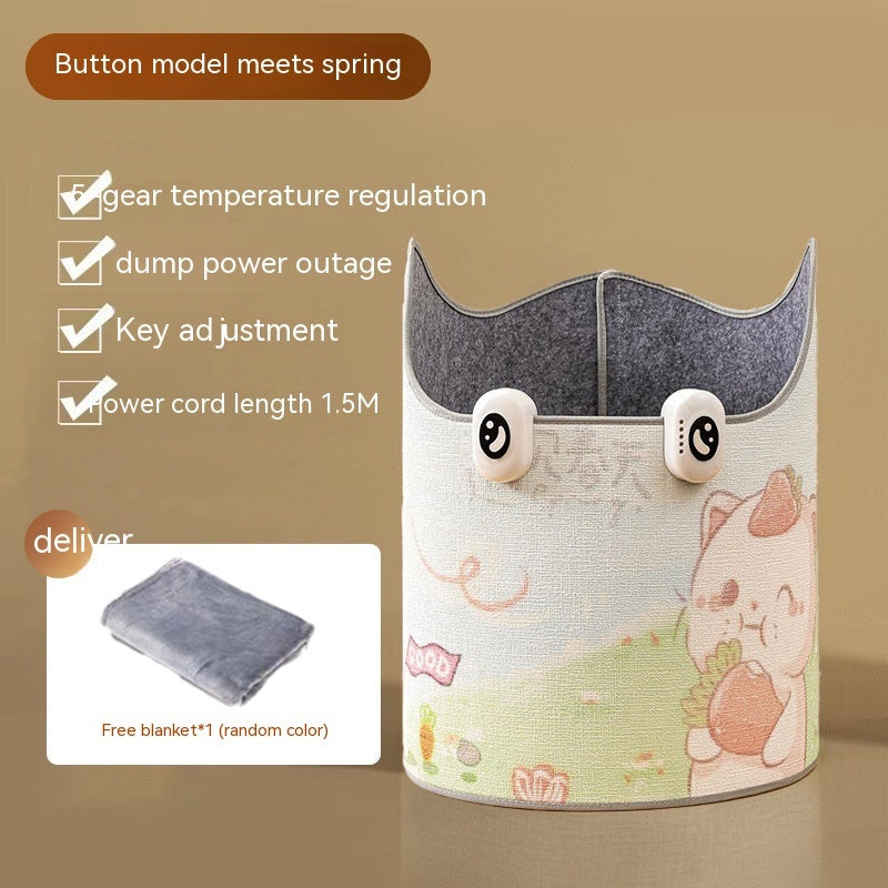 Energy-Saving Under-Desk Heater – Compact, Quiet & Efficient