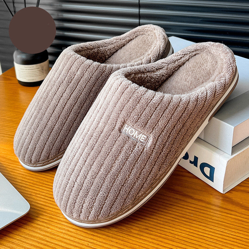 Cozy Winter Cotton Slippers – Warm, Non-Slip Comfort for Home