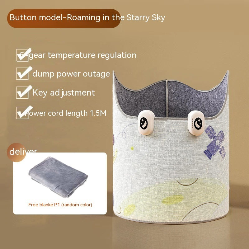 Energy-Saving Under-Desk Heater – Compact, Quiet & Efficient