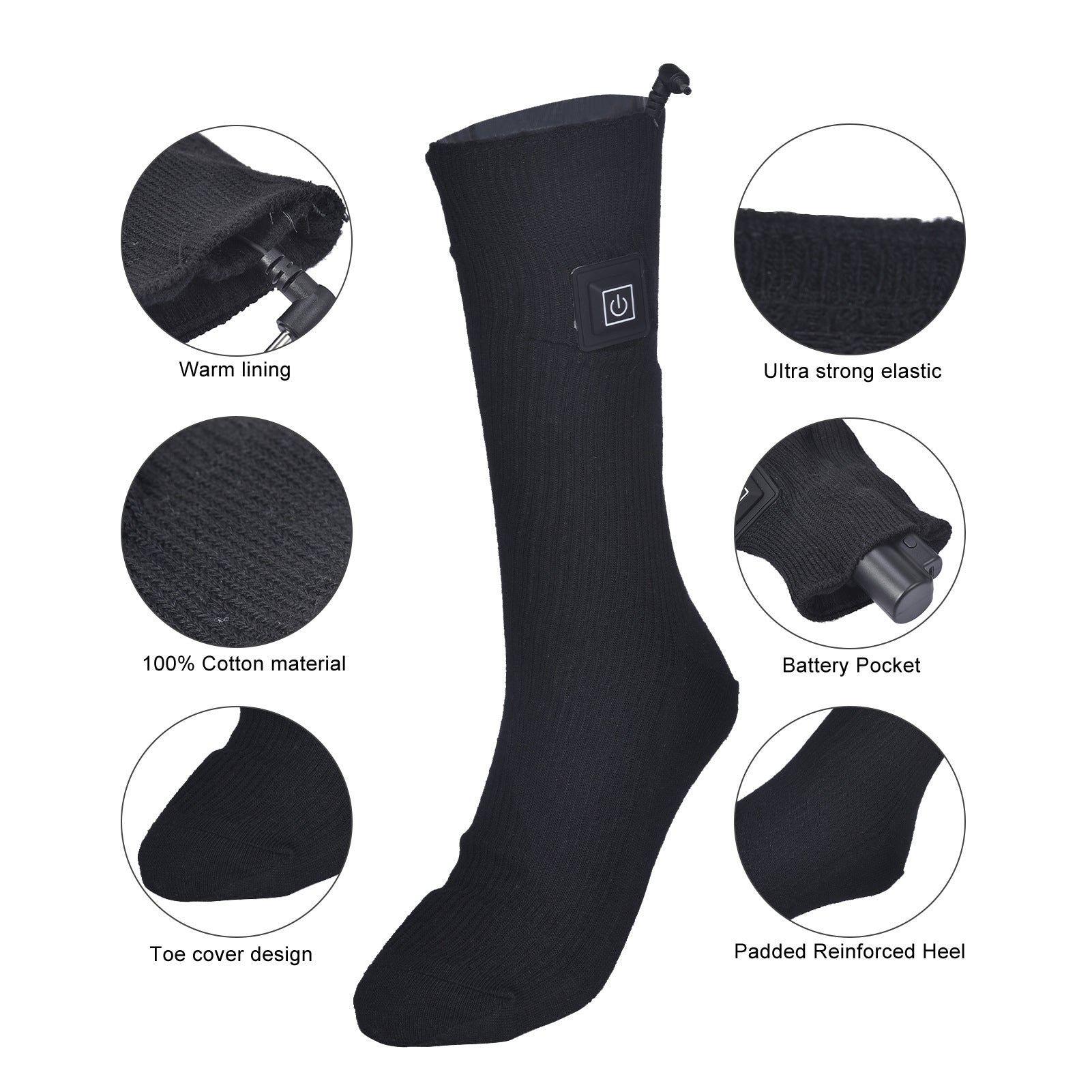 Electric Warming Socks – Keep Your Toes Toasty Anywhere