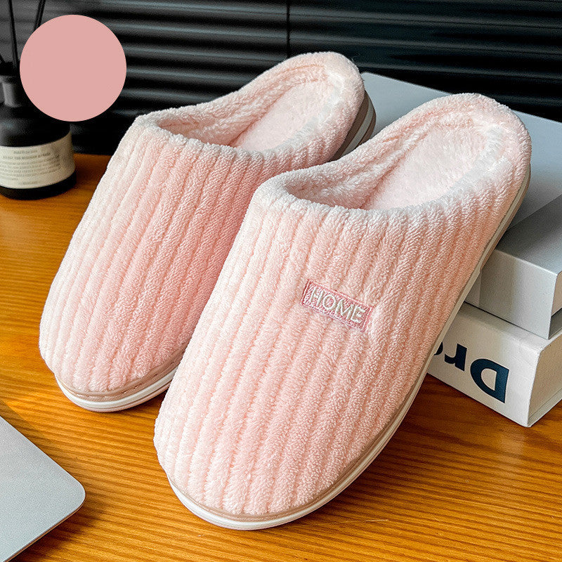 Cozy Winter Cotton Slippers – Warm, Non-Slip Comfort for Home